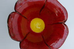 Ceramics-Ember-Vincent-Red-Flower-Bowl1-Spring-scaled