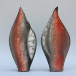 Ceramics-Ember-Vincent-TwoTallRakuVessels_300